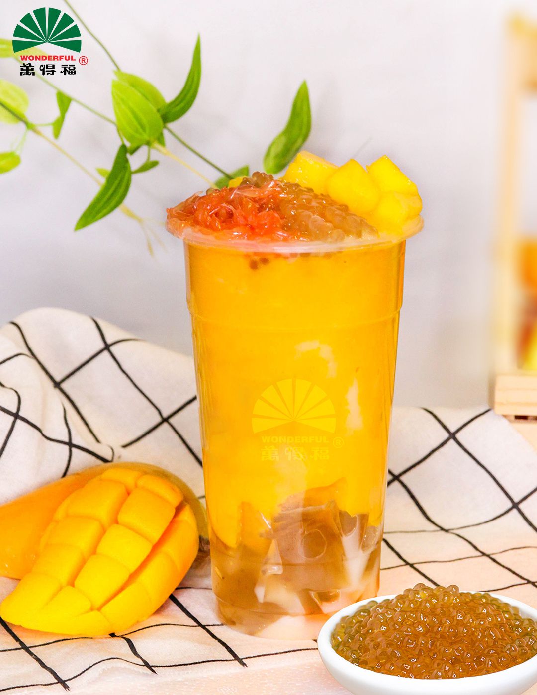 Пюре Премиум Манго (ингредиент для Bubble Tea и десертов)