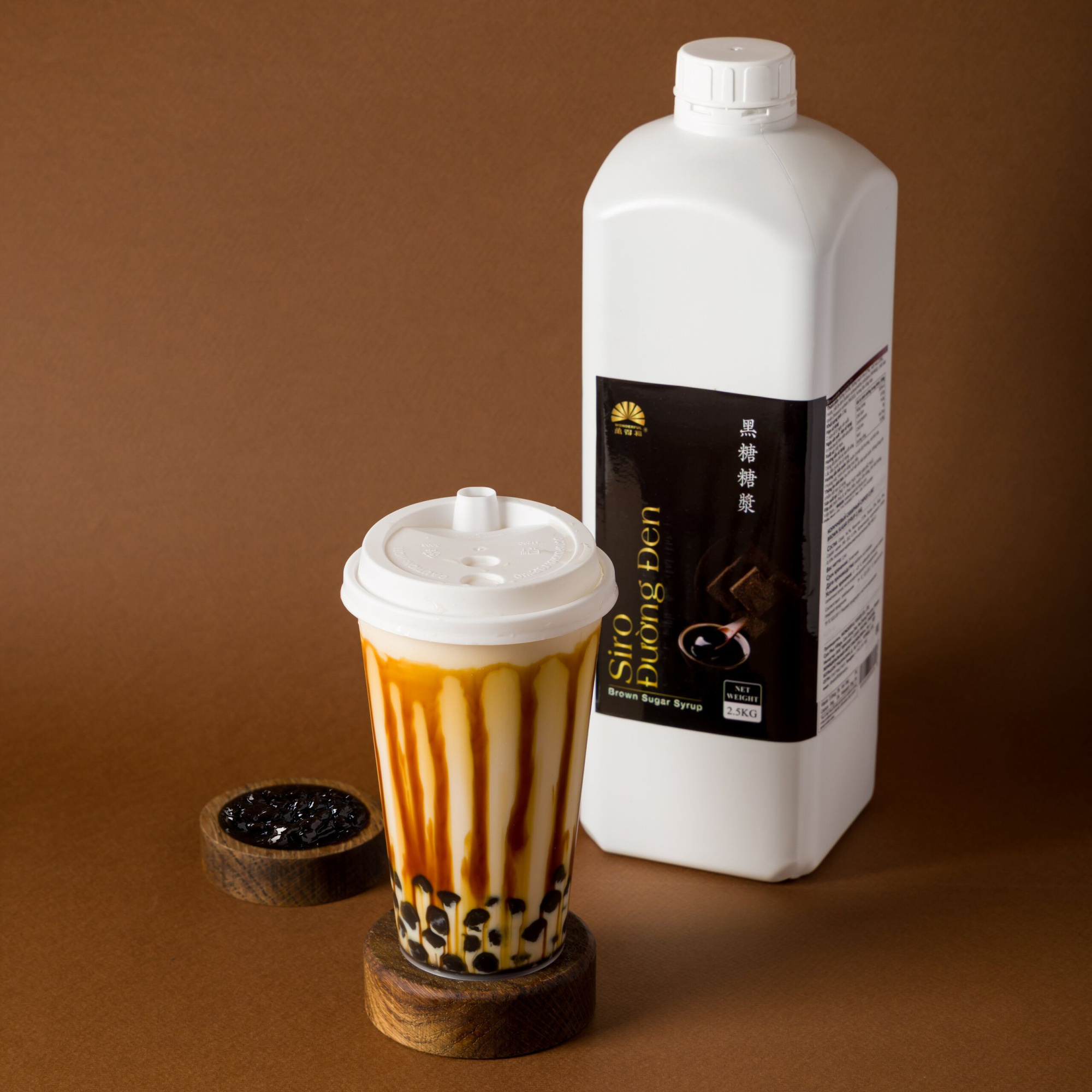Сироп Премиум Коричневый сахар (ингредиент для Bubble Tea)